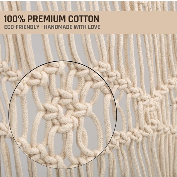 Bohemian Macrame Door/Window Curtain & Wall Decor - Picture 5 of 8